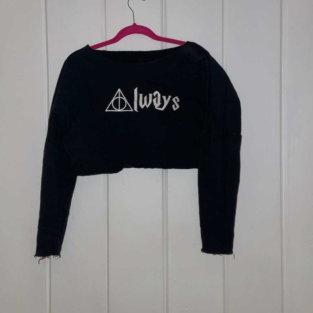 Harry Potter crop top Always sweater